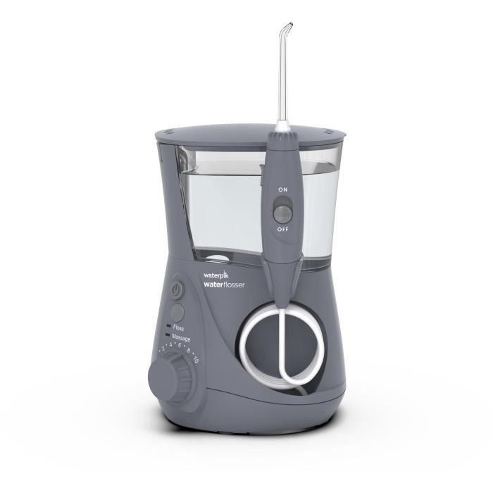 Waterpik WP-667 Ultra Professional Dental Jet - Gris - 10 niveles de presión - 7 boquillas incluidas 1 Waterpik WP-667 Ultra Professional Dental Jet - Gris - 10 niveles de presión - 7 boquillas incluidas 1