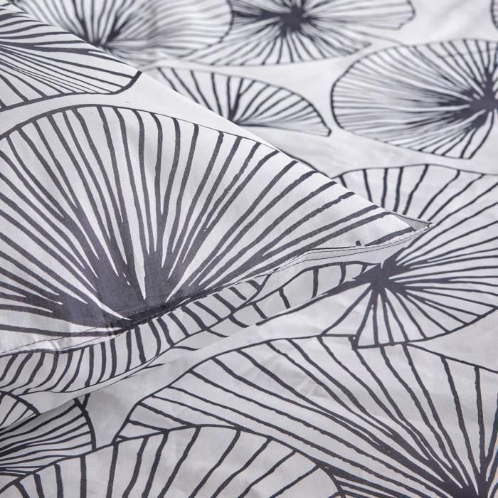 Juego de funda nórdica - HOY - Sunshine 0.14 - 220x240cm - 2 personas - Estampado - Algodón de 57 hilos 2 Juego de funda nórdica - HOY - Sunshine 0.14 - 220x240cm - 2 personas - Estampado - Algodón de 57 hilos 2