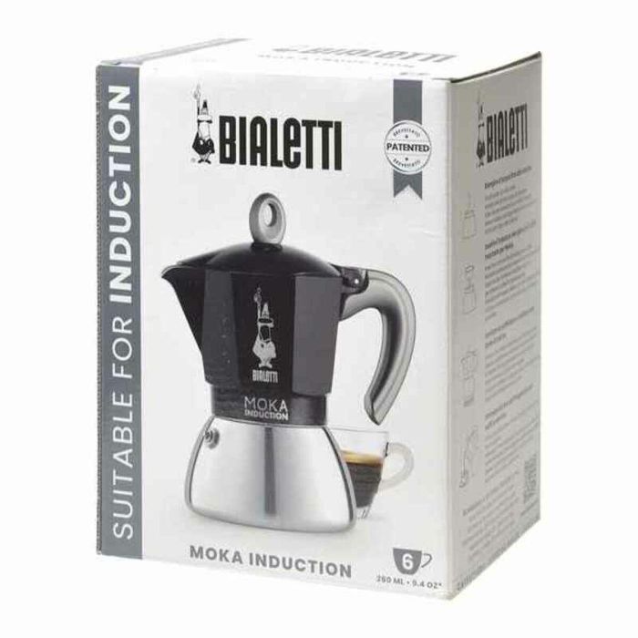 Bialetti BIA8006363029094 Cafetera Italiana Moka de Inducción 6 Tazas 1