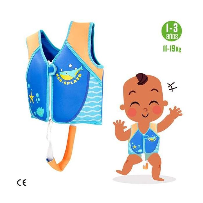 Chaleco natación de neopreno aqua sport con ayuda a flotación ( talla1-3 año) 3 Chaleco natación de neopreno aqua sport con ayuda a flotación ( talla1-3 año) 3