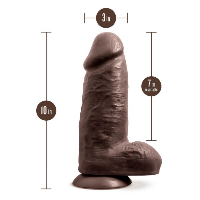 Consolador Realista Blush Au Naturel TPE Ø 7,6 cm (17,8 cm) 4 Consolador Realista Blush Au Naturel TPE Ø 7,6 cm (17,8 cm) 4