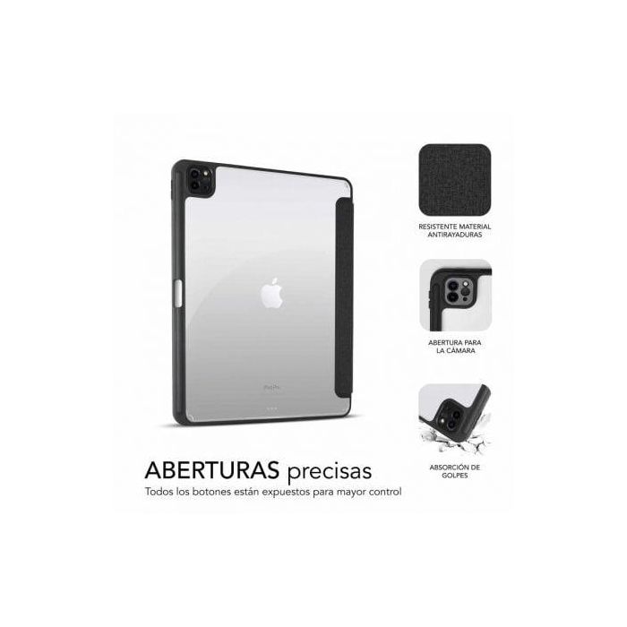 SUBBLIM SUBCST-5SC400 funda para tablet 27,9 cm (11") Folio Negro, Transparente 2 SUBBLIM SUBCST-5SC400 funda para tablet 27,9 cm (11") Folio Negro, Transparente 2
