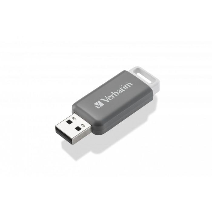 Verbatim V DataBar USB 2.0 128GB - Pendrive Gris 1 Verbatim V DataBar USB 2.0 128GB - Pendrive Gris 1