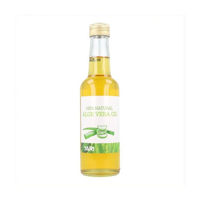 Yari Aceite de Aloe Vera 100% Natural, Hidratante Facial y Corporal, Antiedad y Antiarrugas, Para Todo Tipo de Pieles, 250 ml
