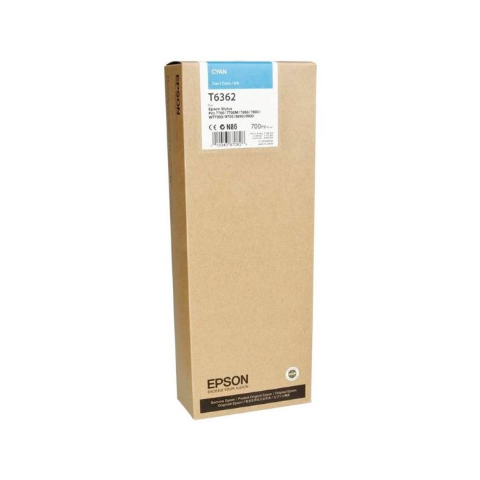 Cartucho de Tinta Original Epson C13T636200 Cian 1