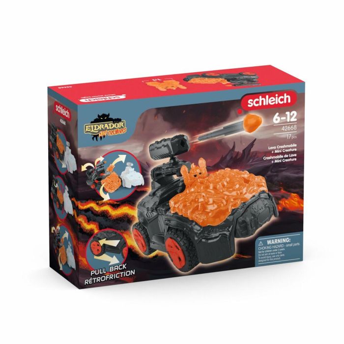 Playset Schleich Lava Crashmobile 17 Piezas 1 Playset Schleich Lava Crashmobile 17 Piezas 1