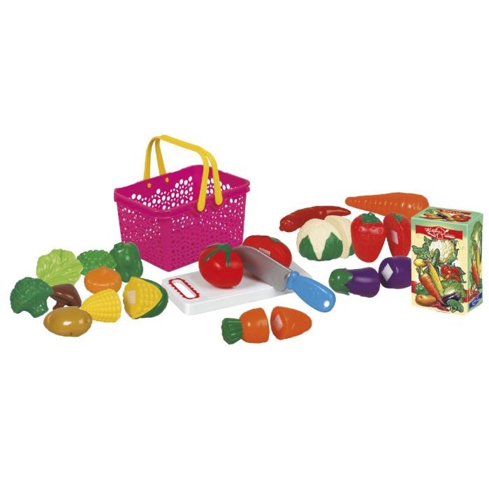 Cesta De Frutas Y Vegetales Para Cortar T00983 Tachan 1