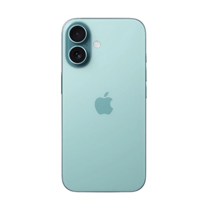 Apple iPhone 16 MYED3QL/A 128GB 6.1" 5G Verde Azulado. Super Retina XDR, Chip A18, Cámara 48MP, Dynamic Island. 4 Apple iPhone 16 MYED3QL/A 128GB 6.1" 5G Verde Azulado. Super Retina XDR, Chip A18, Cámara 48MP, Dynamic Island. 4