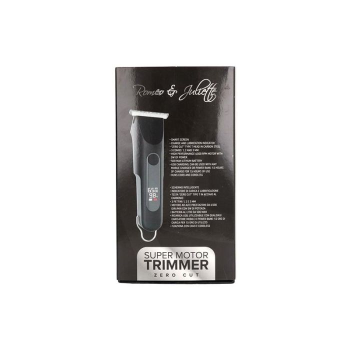 Albi Máquina Cortapelo Super Motor Trimmer Zero Cut Negro - Máquina de acabados para cortar pelo