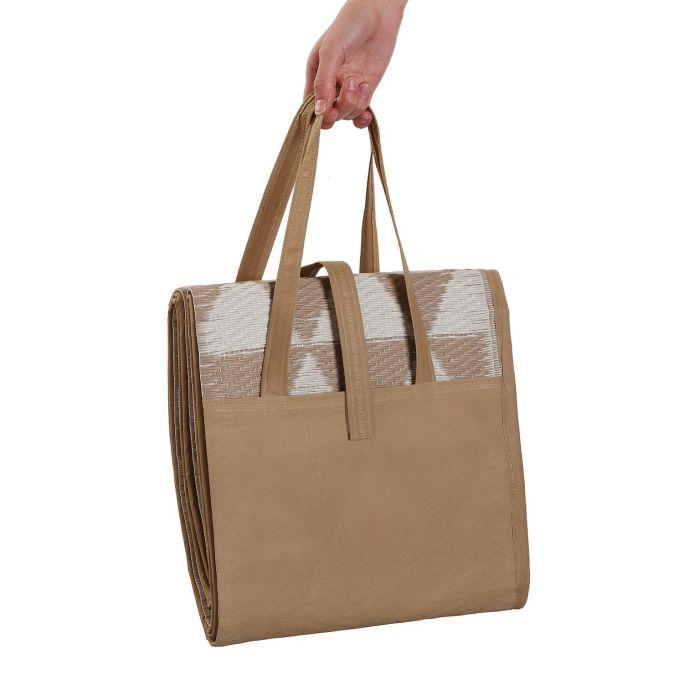 Alfombra Picnic Beige Triangu Versa 90X1CM (2 Unidades) 1 Alfombra Picnic Beige Triangu Versa 90X1CM (2 Unidades) 1