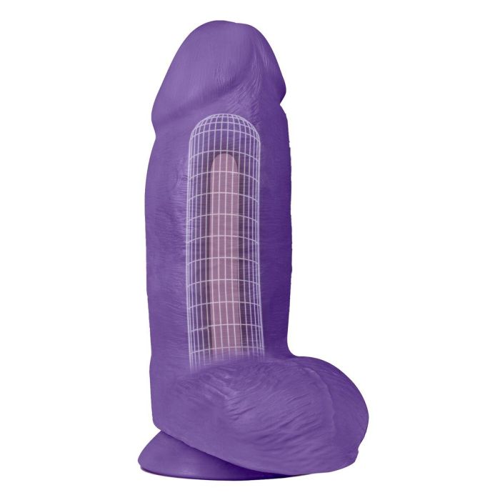 Consolador Realista Blush Au Naturel TPE Ø 8 cm (17,7 cm) 6 Consolador Realista Blush Au Naturel TPE Ø 8 cm (17,7 cm) 6