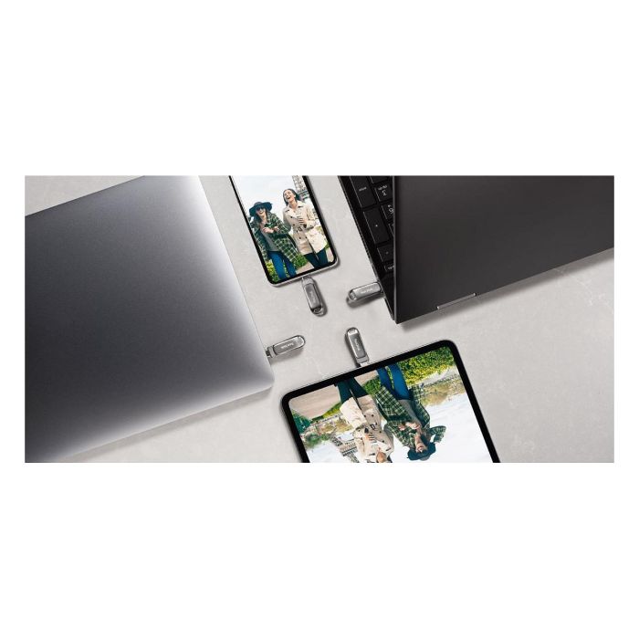 Sandisk Ultra Dual Drive Luxe 32GB USB 3.1 Type-C/Type-A Plata 150 MB/s 7 Sandisk Ultra Dual Drive Luxe 32GB USB 3.1 Type-C/Type-A Plata 150 MB/s 7