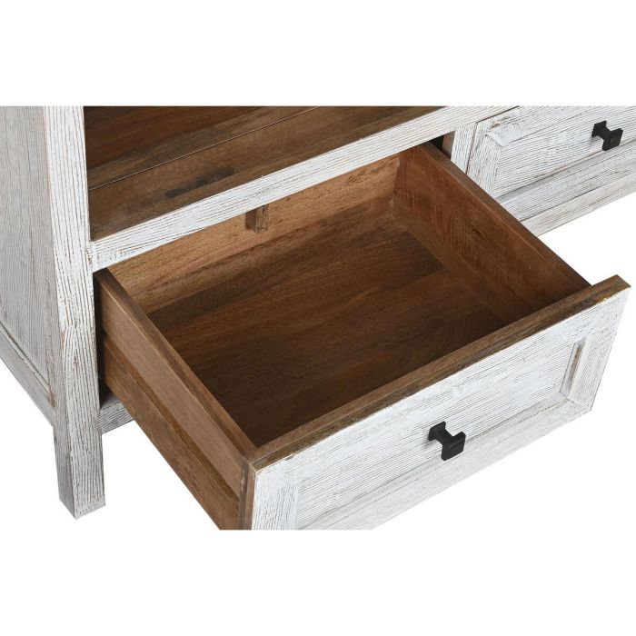 Estantería Home ESPRIT Blanco Madera de mango 100 x 40 x 198 cm 5