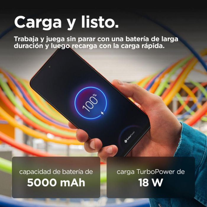 Motorola moto G35 5G Teléfono Móvil, Pantalla 6.72" FHD+ 120Hz, Cámara 50MP, 8GB RAM, 256GB Almacenamiento, 5000 mAh, Rojo 7 Motorola moto G35 5G Teléfono Móvil, Pantalla 6.72" FHD+ 120Hz, Cámara 50MP, 8GB RAM, 256GB Almacenamiento, 5000 mAh, Rojo 7