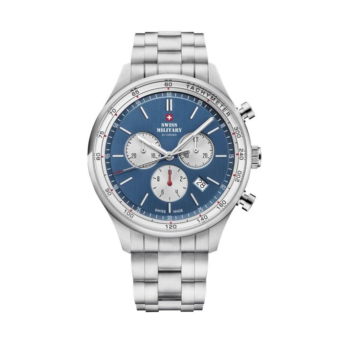Reloj Hombre Swiss Military Chrono SM34081.03 Plateado Reloj Hombre Swiss Military Chrono SM34081.03 Plateado