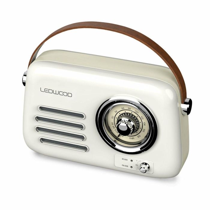 Radio Transistor Ledwood ALMA BLANCO Blanco 30 W 2 Radio Transistor Ledwood ALMA BLANCO Blanco 30 W 2
