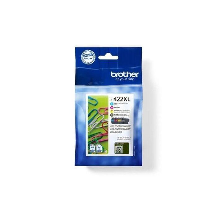 Brother Tinta Bk - C - M - Y Mfcj5340Dw, Mfcj5740Dw, Mfcj6540Dw, Mfcj6940Dw - XL 1 Brother Tinta Bk - C - M - Y Mfcj5340Dw, Mfcj5740Dw, Mfcj6540Dw, Mfcj6940Dw - XL 1