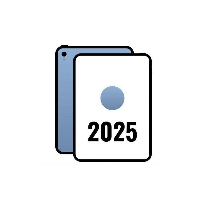 Apple MD7L4TY/A iPad 11.ª generación 2025 11" Liquid Retina Wi-Fi + 5G Chip A16 Bionic 256GB Azul Apple MD7L4TY/A iPad 11.ª generación 2025 11" Liquid Retina Wi-Fi + 5G Chip A16 Bionic 256GB Azul