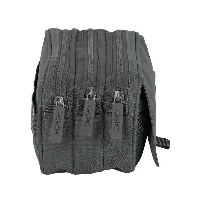 Safta Portatodo Triple Big Basic Gris 21,5x10x8cm 4 Safta Portatodo Triple Big Basic Gris 21,5x10x8cm 4