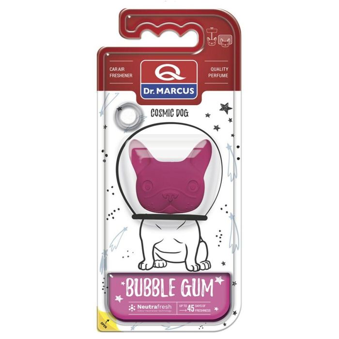 Ambientador para Coche Dr Marcus Cosmic Dog Chicle Plástico Colgante 2