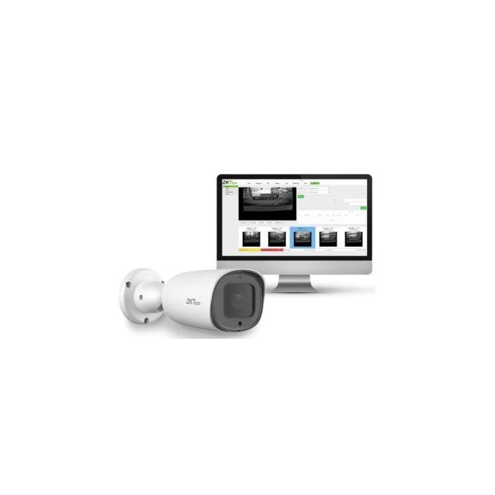 ZKTeco IPC-AI-BL-852Q38A-LP Cámara IP BIG Bullet con LPR, 2MP y Ranura SD