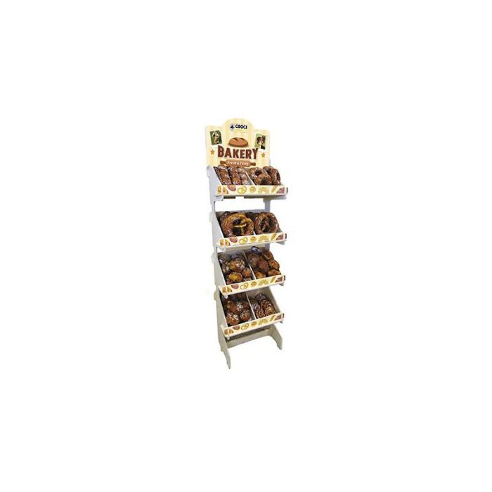 Croci Display Bakery Prepack 191 Unidades 48x30x167 cm