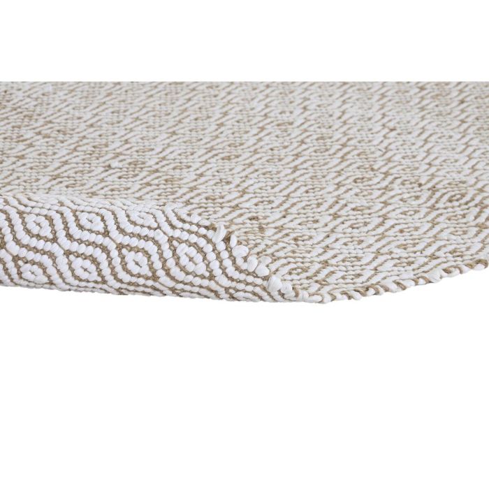 Alfombra Home ESPRIT Blanco Natural 150 x 1 x 230 cm 1