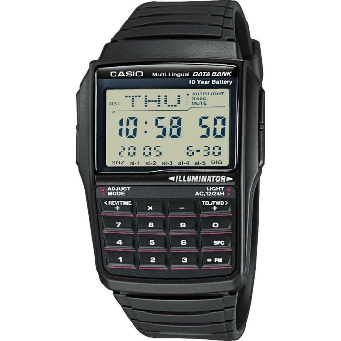 Reloj Hombre Casio DATABANK CALCULATOR (Ø 37 mm)