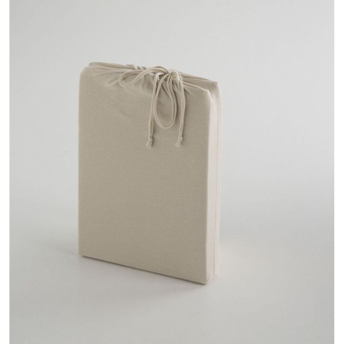 Sábana Bajera Ajustable Naturals ELBA Beige 150 x 200 (Cama de 150) 2 Sábana Bajera Ajustable Naturals ELBA Beige 150 x 200 (Cama de 150) 2