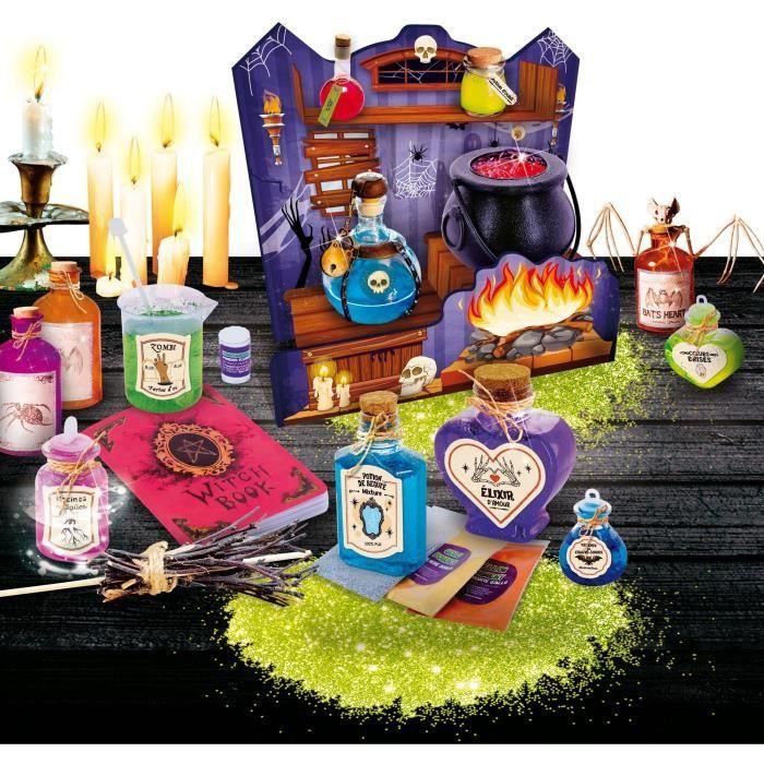 Kit de laboratorio para pociones mágicas - LISCIANI - Descubre los secretos de las brujas 1 Kit de laboratorio para pociones mágicas - LISCIANI - Descubre los secretos de las brujas 1