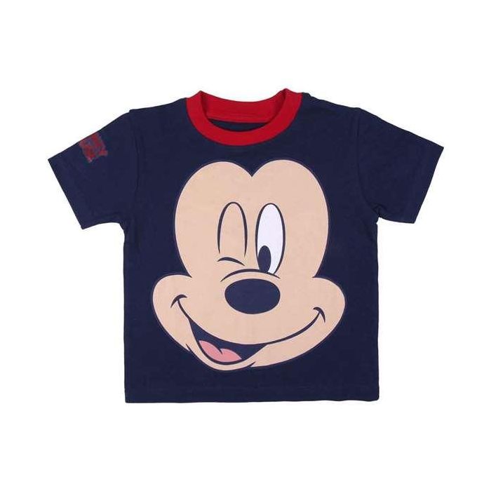 Pijama Infantil Mickey Mouse Rojo 3 Años 1