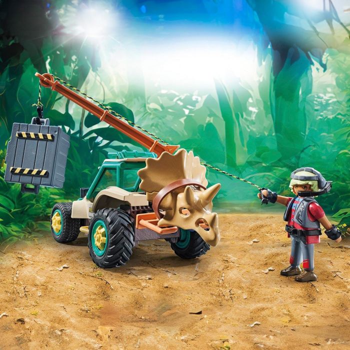 Playmobil Ataque Del Spinosaurio 71820 Dinos con Vehículo e Investigador 4