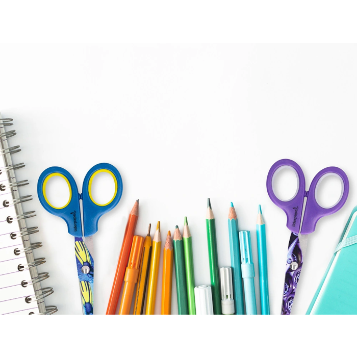 Liderpapel Tijeras X-Games 16cm Hojas Acero Inoxidable Mango Plástico Antipinchazos Uso General 6