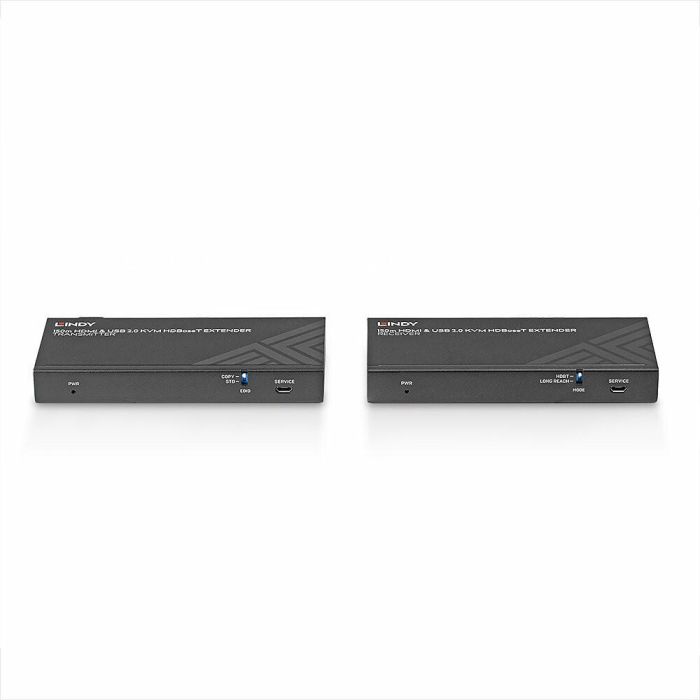LINDY 39384 Extensor KVM HDBaseT 150m, HDMI 4K60, USB 2.0 e IR 2