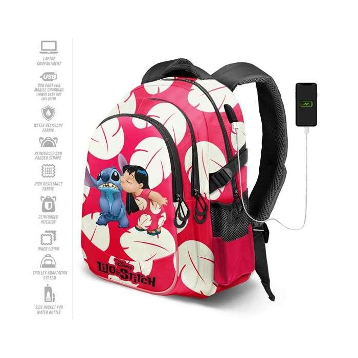 Karactermania Mochila Lilo y Stitch Run. Plus FAN K 44x34x21 cm Ripstop Roja Gran Capacidad 9 Karactermania Mochila Lilo y Stitch Run. Plus FAN K 44x34x21 cm Ripstop Roja Gran Capacidad 9