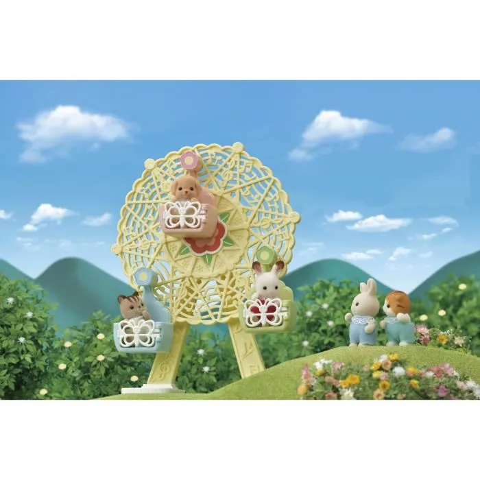 Sylvanian Families La Gran Rueda y el Caniche Bebé 5333 Mundo de Guardería y Jardín de Infantes 2