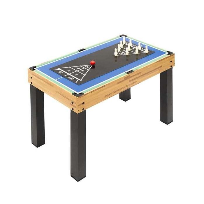 Mesa multijuegos de madera 12 en 1 124x61x81 cm 6 Mesa multijuegos de madera 12 en 1 124x61x81 cm 6