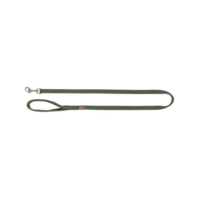 Correa para Perro Trixie Premium Verde Oliva 1 m L/XL