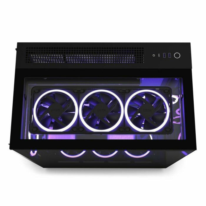 NZXT NZX1690884269198 Caja de torre media H9 Elite, Vidrio templado, Flujo de aire óptimo, Negro 26