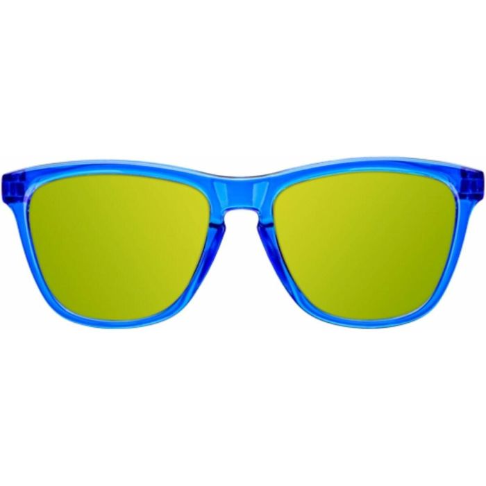 Northweek KIDS BRIGHT #blue-gold Gafas de Sol Niños Rectangulares Polarizadas UV400 Policarbonato Montura Azul Cristal Verde 4