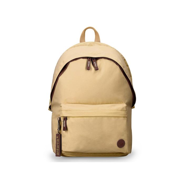 Mochila Antartik Basic Pack Con Bolsillo Para Portatil Beige 20 L 300x160x420 mm