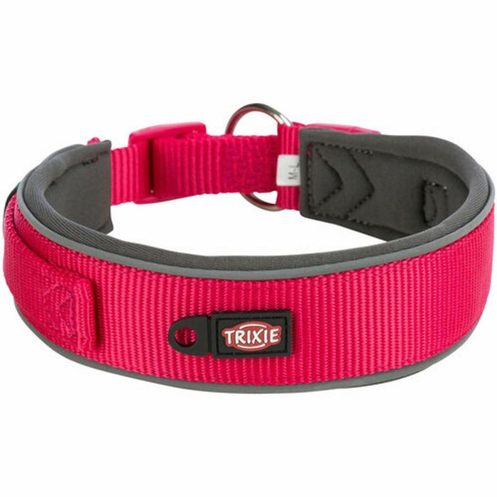 Collar para Perro Trixie Premium Grafito Fucsia S/M 33-42 cm 3 Collar para Perro Trixie Premium Grafito Fucsia S/M 33-42 cm 3