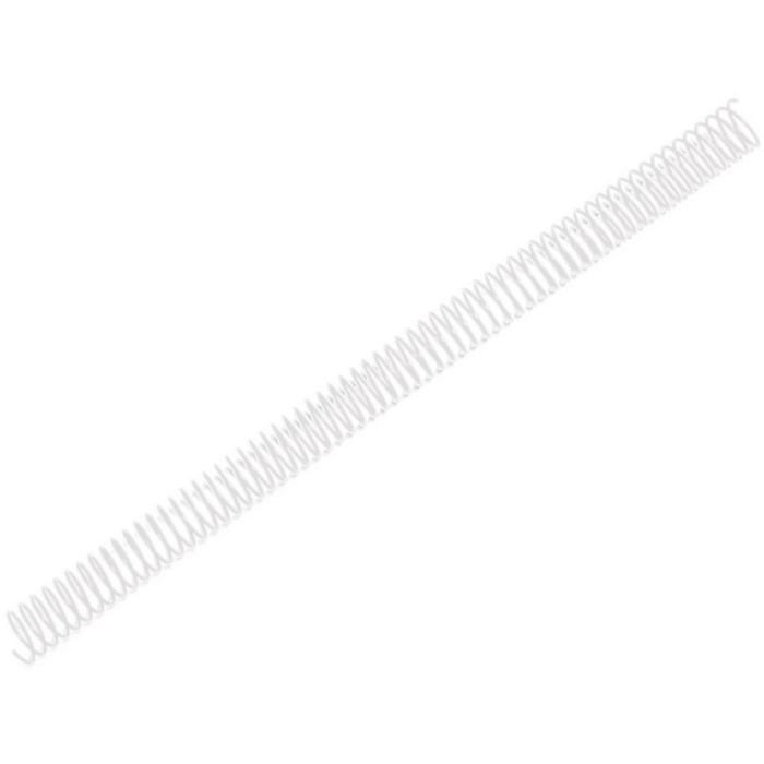 Q-connect Espiral Metálico Blanco 64 5:1 20mm 1,2mm Caja 100 Unidades 3