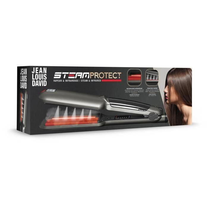 JEAN LOUIS DAVID 39968 Enderezadora de infrarrojos y de vapor STEAM PROTECT - 235 ° C max - 50W - 2 años de garantía 4 JEAN LOUIS DAVID 39968 Enderezadora de infrarrojos y de vapor STEAM PROTECT - 235 ° C max - 50W - 2 años de garantía 4