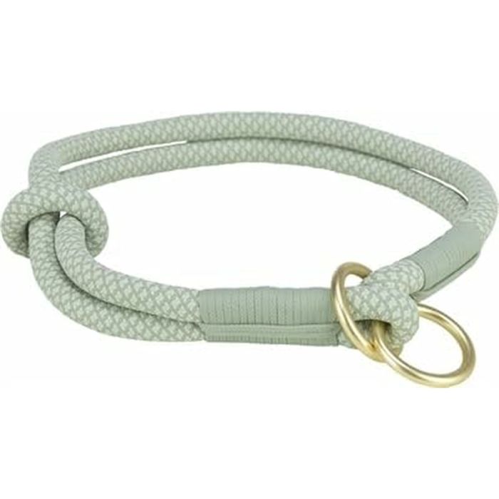 Collar de Adiestramiento para Perros Trixie Soft Rope Verde Menta XS/S 30 cm