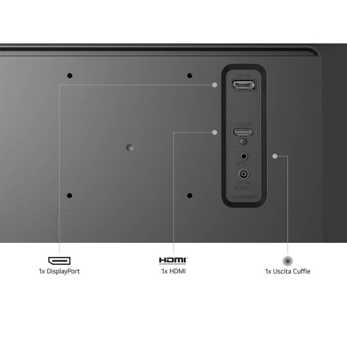 LG 29U511A-B Monitor 29" WFHD IPS 2560x1080 100Hz HDR10 con 1ms MPRT para Oficina 1