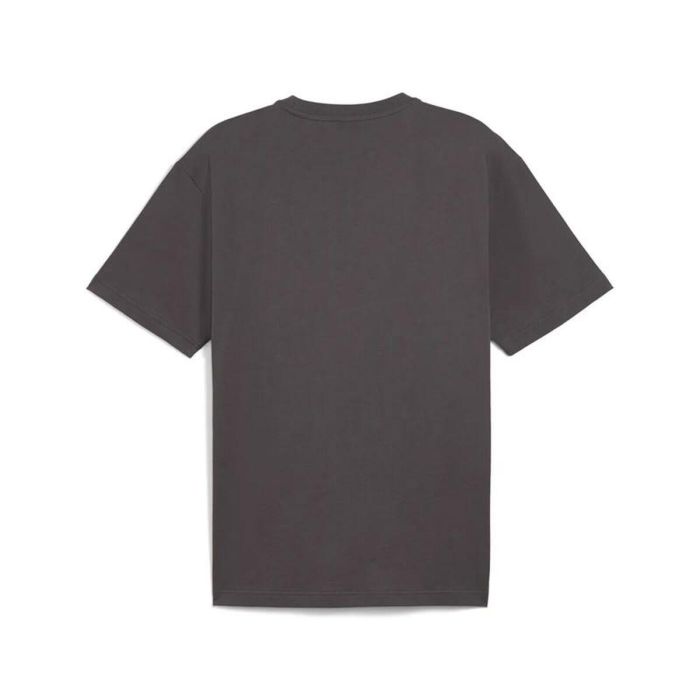 Camiseta de Manga Corta Hombre Puma Maximal Metallic Relaxed Gris 2XL 3