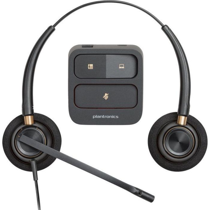 HP EncorePro 520 Binaural Headset +Quick Disconnect HP EncorePro 520 Binaural Headset +Quick Disconnect