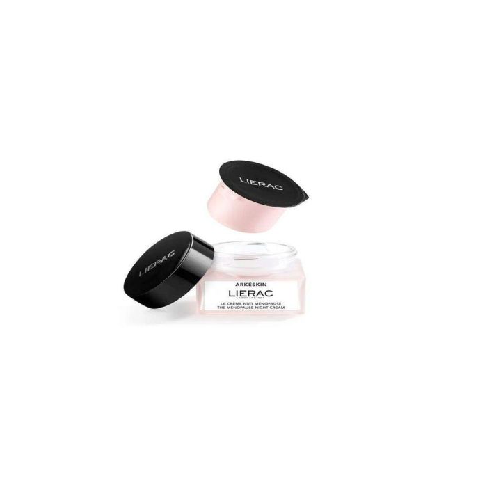 Lierac ARKESKIN Crema Noche Recargable para Menopausia - Densidad, Firmeza, Hidratación con Ácido Hialurónico 50 ml