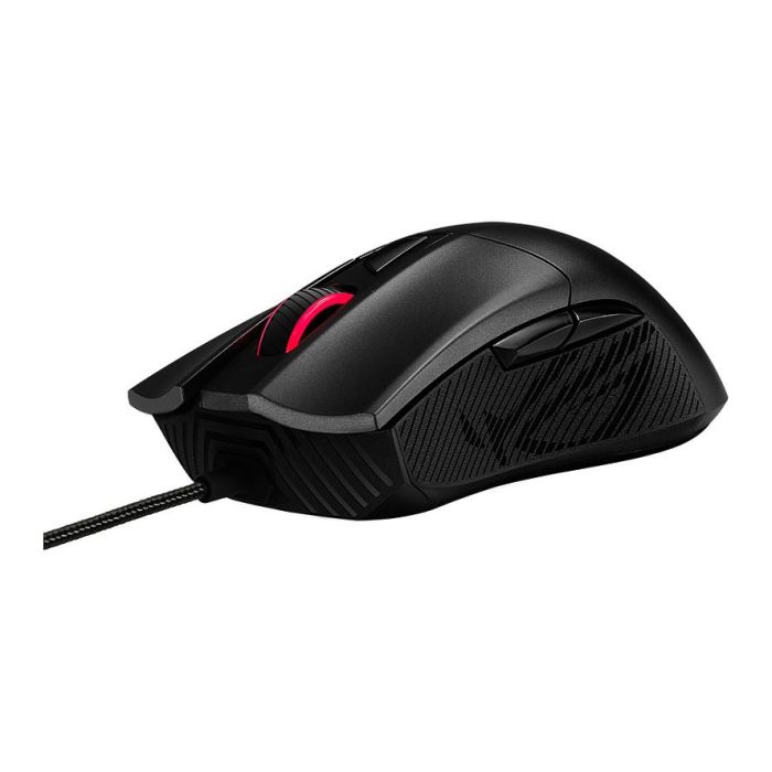 ASUS ROG Gladius II Core Ratón Gaming Óptico USB Negro 6200 DPI 3